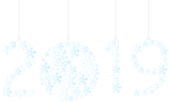 2019 Snowflakes Png Clipart Image - Parallel (600x362), Png Download