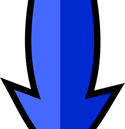 Flecha Abajo - Lastolite Chromakey Curtain (436x450), Png Download