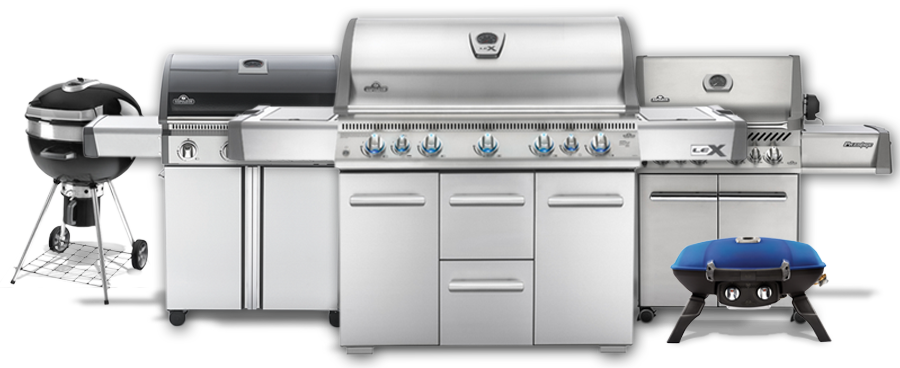Napoleon Grills Product Army Image - Napoleon Lex730 Series 7 Burner Gas Barbecue (900x368), Png Download