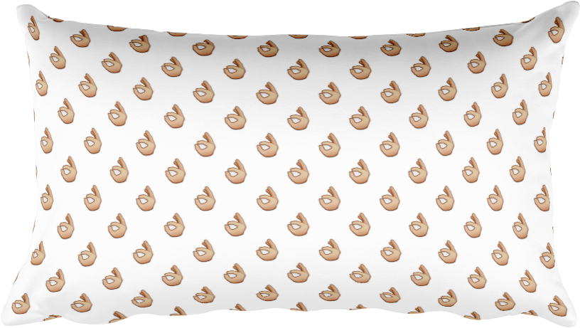 Emoji Bed Pillow - Beat Up Cdg Converse (1000x1000), Png Download