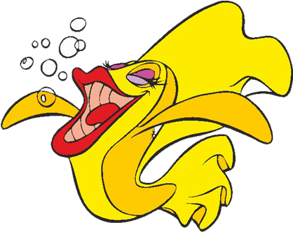 Starfish Clipart Little Mermaid - Fishes From Little Mermaid (432x335), Png Download