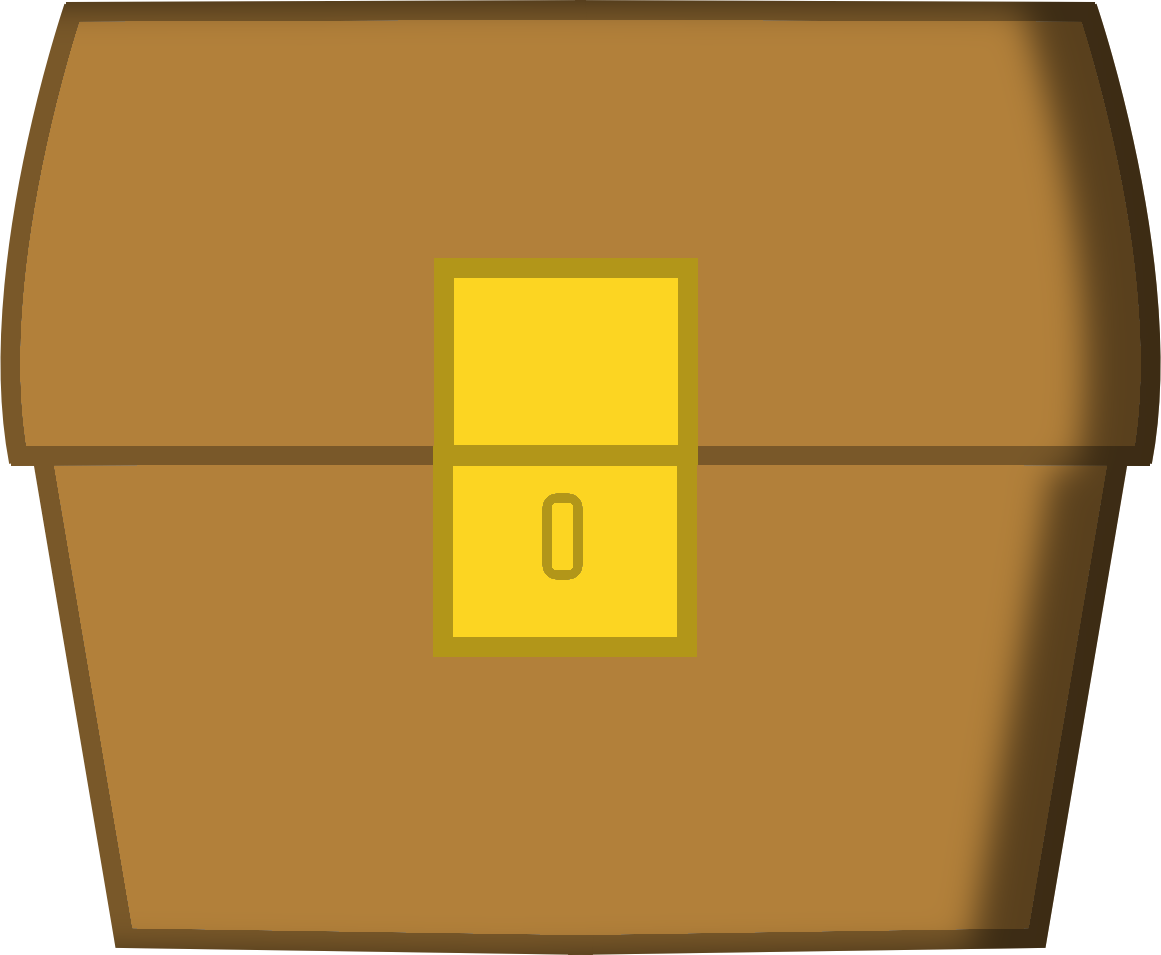 Treasure Chest - Object Show Chest (1161x955), Png Download