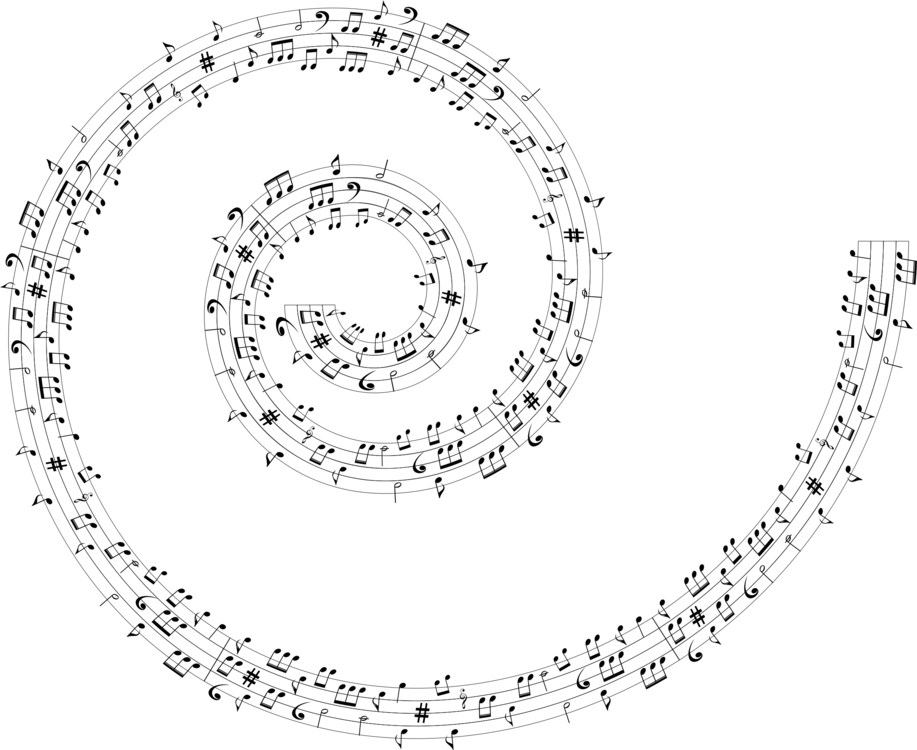 Musical Theatre /m/02csf Spiral Drawing - Musical Theatre (917x750), Png Download