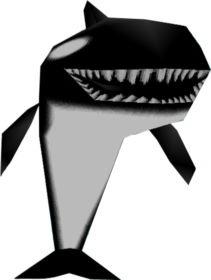 Crash Bandicoot 2 Cortex Strikes Back Orca Whale - Crash Bandicoot Orca (427x567), Png Download