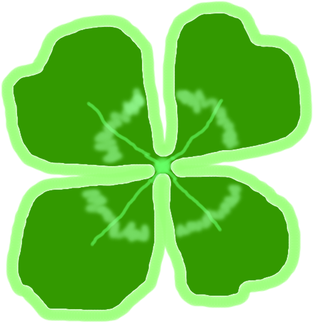 Finding My Voice Is Like Finding A Four-leaf Clover - Four-leaf Clover (1200x1149), Png Download
