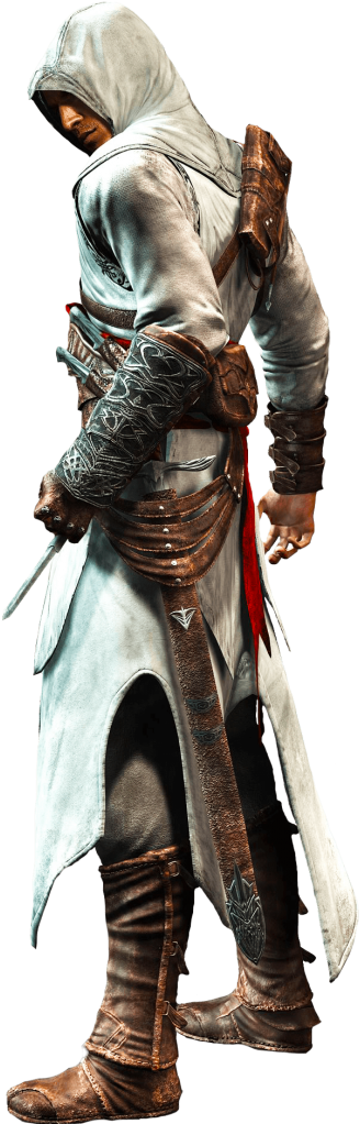 Assassins Creed Png Assassins Creed Sideview - Altair Ibn La Ahad (518x1024), Png Download