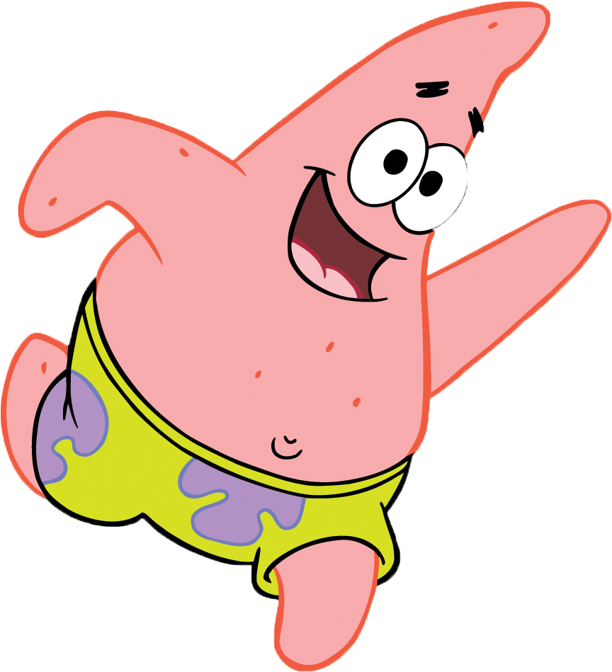 Spongebob Squarepants Png - Patrick Png (871x988), Png Download