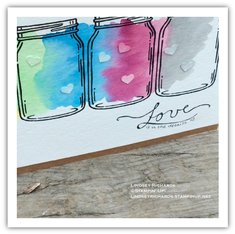 Jar Of Love Card By Lindsey Richards, Stampin' Up Lindseyrichards - Jar Of Love Stampin Up (504x504), Png Download