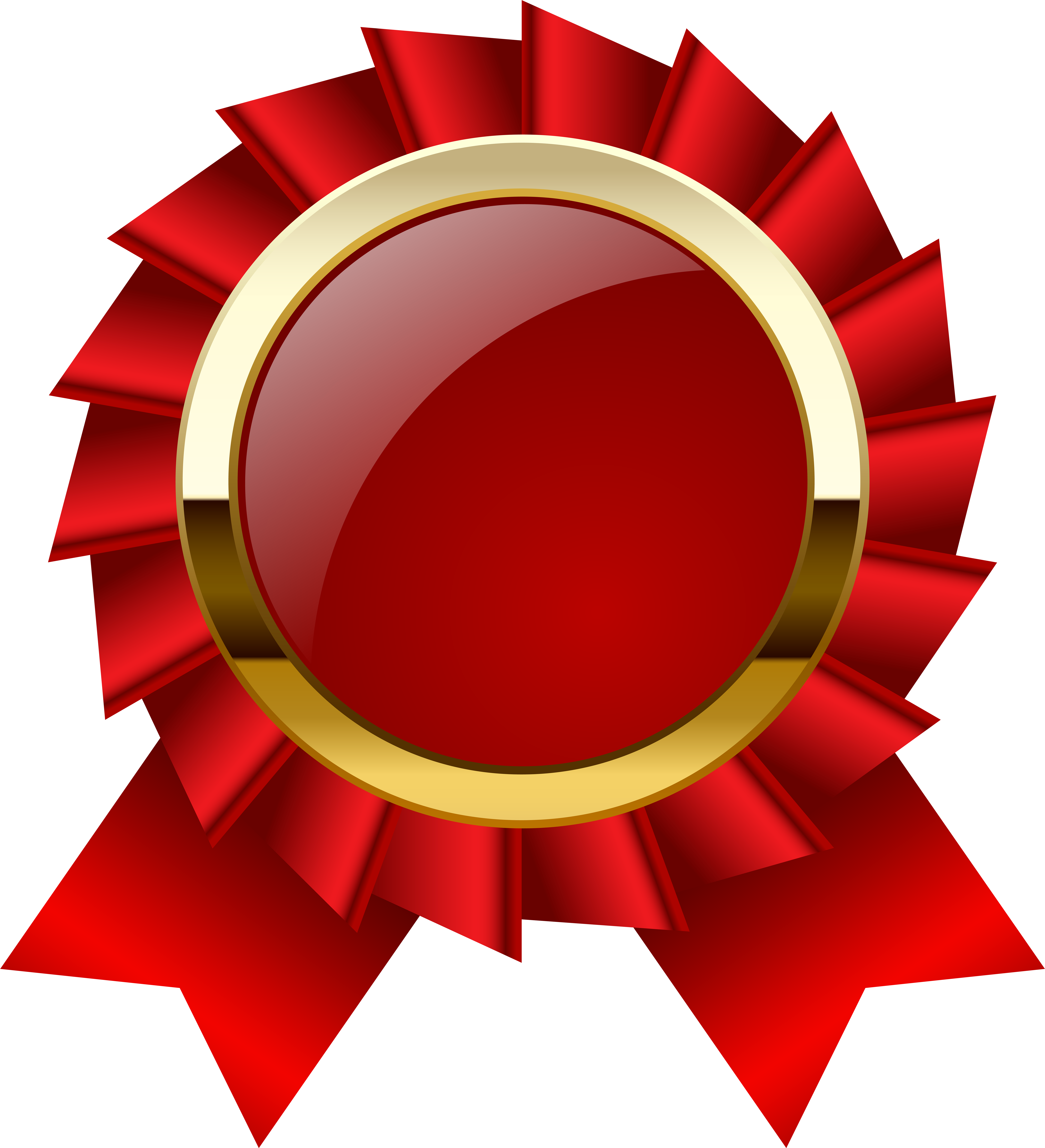 Award Rosette Ribbon Png Clipar Image (546x600), Png Download