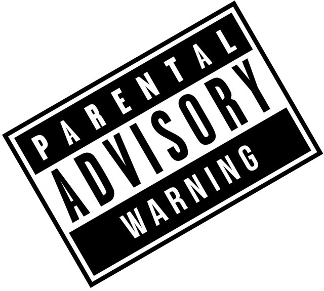 Parental Advisory Warning - Parental Advisory (640x575), Png Download