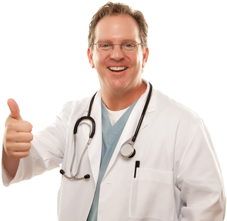 Doctor Png Image Transparent - Doctor Thumbs Up Transparent (671x447), Png Download