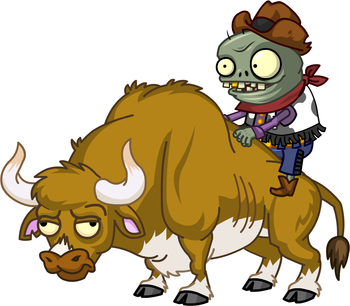 Bull Png Free Library - Plants Vs Zombie 2 Characters (1167x1048), Png Download