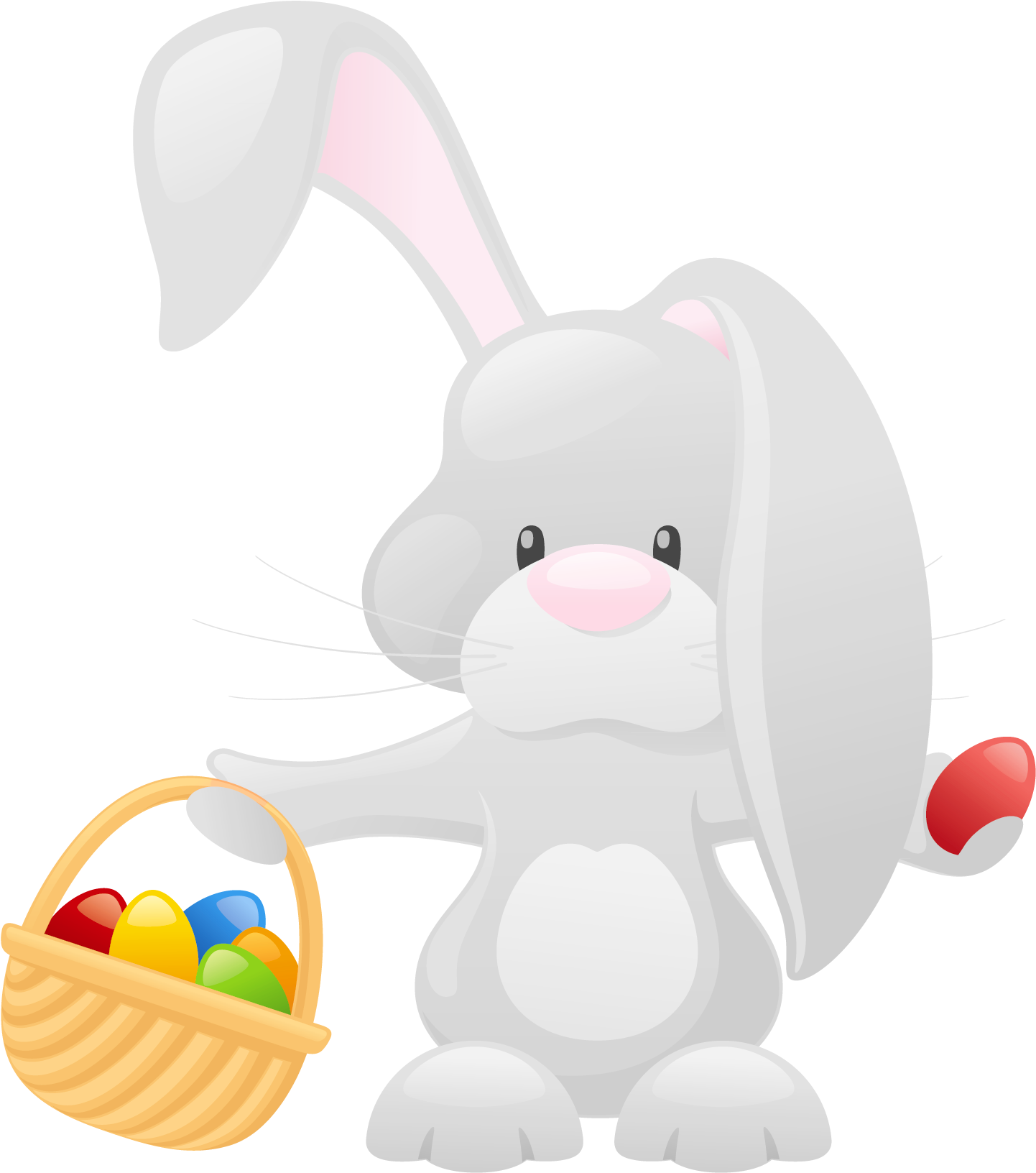 Images Of Easter Bunny Png - Rabbit (538x600), Png Download