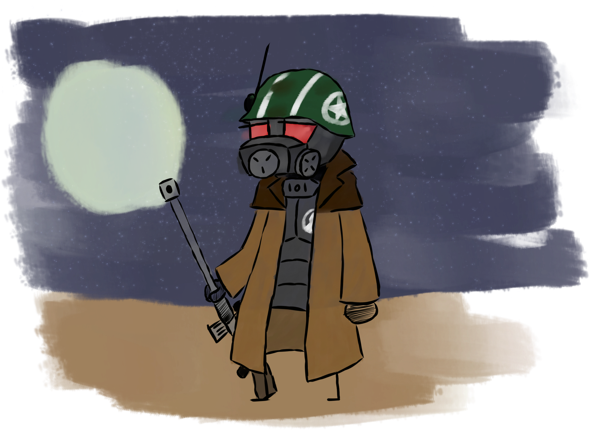 New Vegas Lite - Cartoon (2250x1688), Png Download