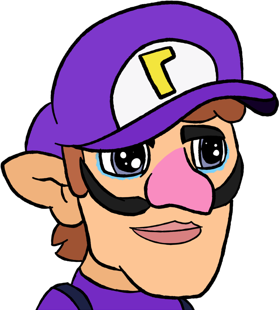 Sexy Anime Waluigi - Anime Waluigi (1024x1024), Png Download