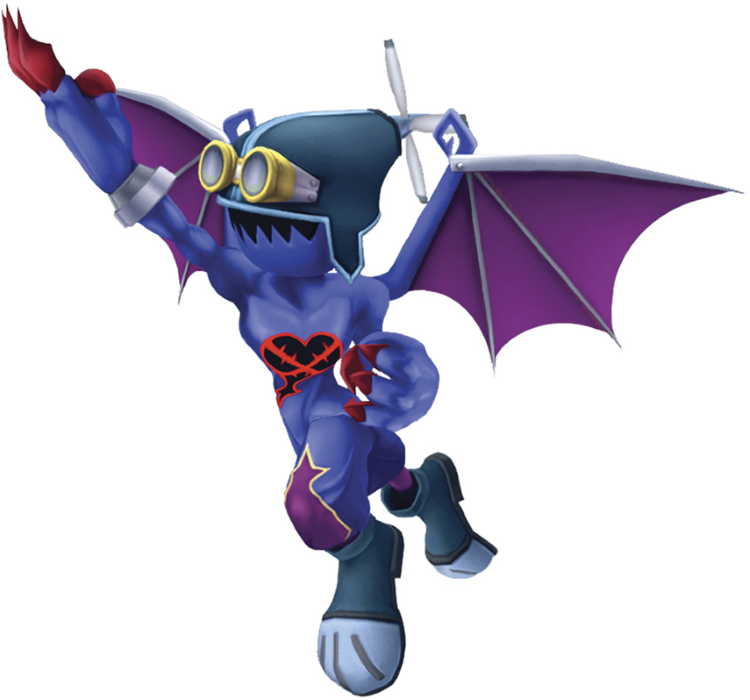 Air-soldier - Kingdom Hearts Final Mix (750x700), Png Download