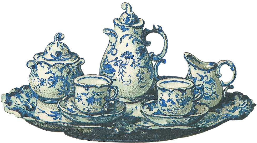 Tea Set Png Picture - Tea Set Png (983x546), Png Download