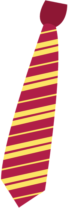 Minus Pinterest Clip Art - Harry Potter Tie Clipart Png (286x694), Png Download