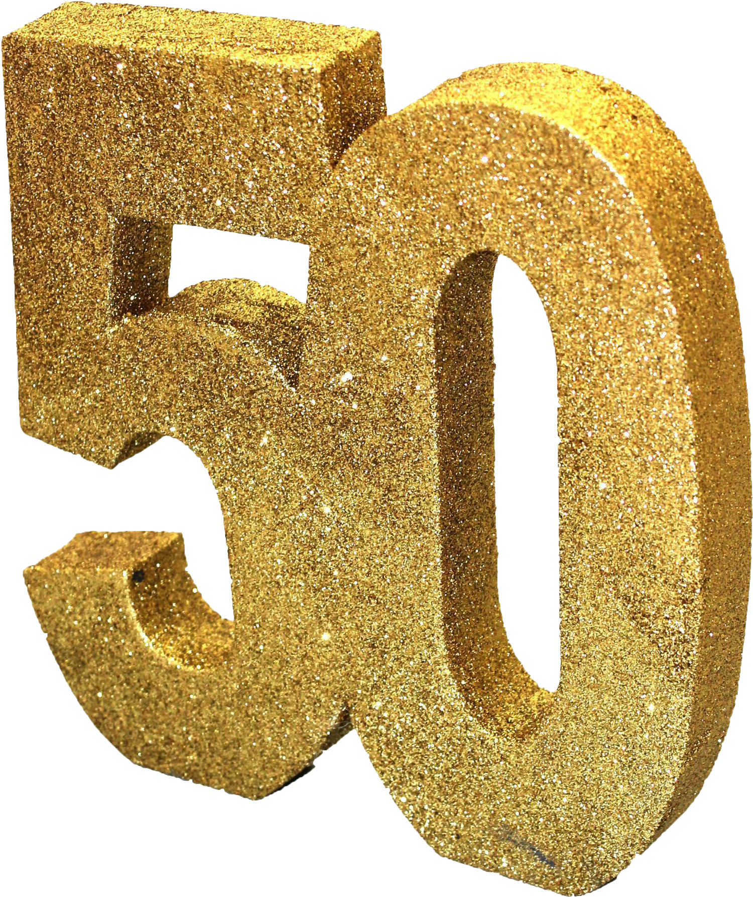 Number 50 With Glitter Png Image - Glitter Number 50 (1650x2048), Png Download