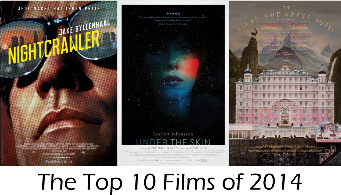 The Top 10 Films Of - Nightcrawler Cover (1190x697), Png Download