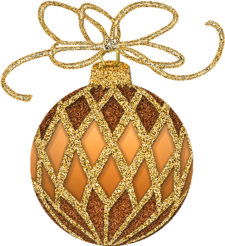 Poinsettia Clipart Gold Gold Ornament Clip Art Full Size Png Download Seekpng