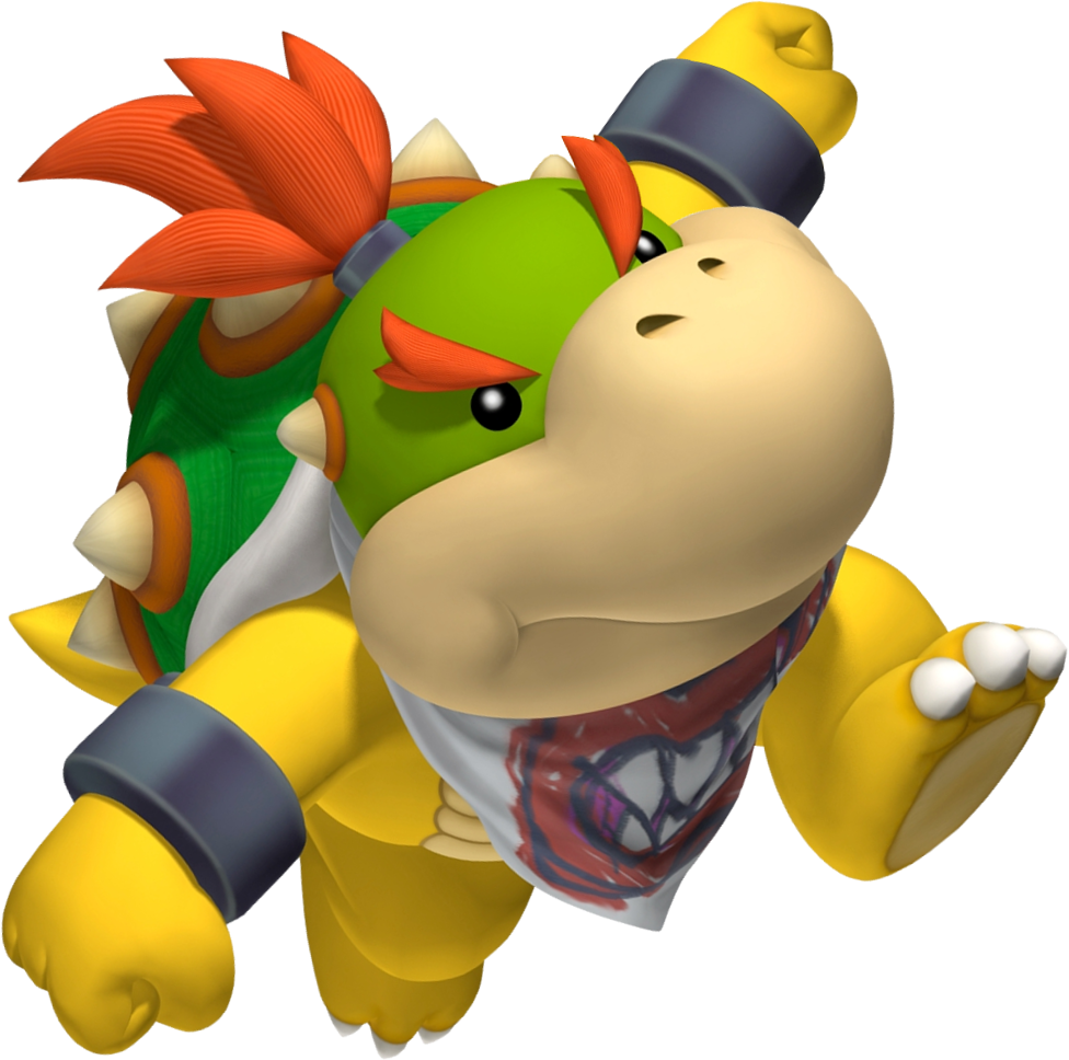 Nsmbvr - Mario Bros Bowser Jr (976x968), Png Download