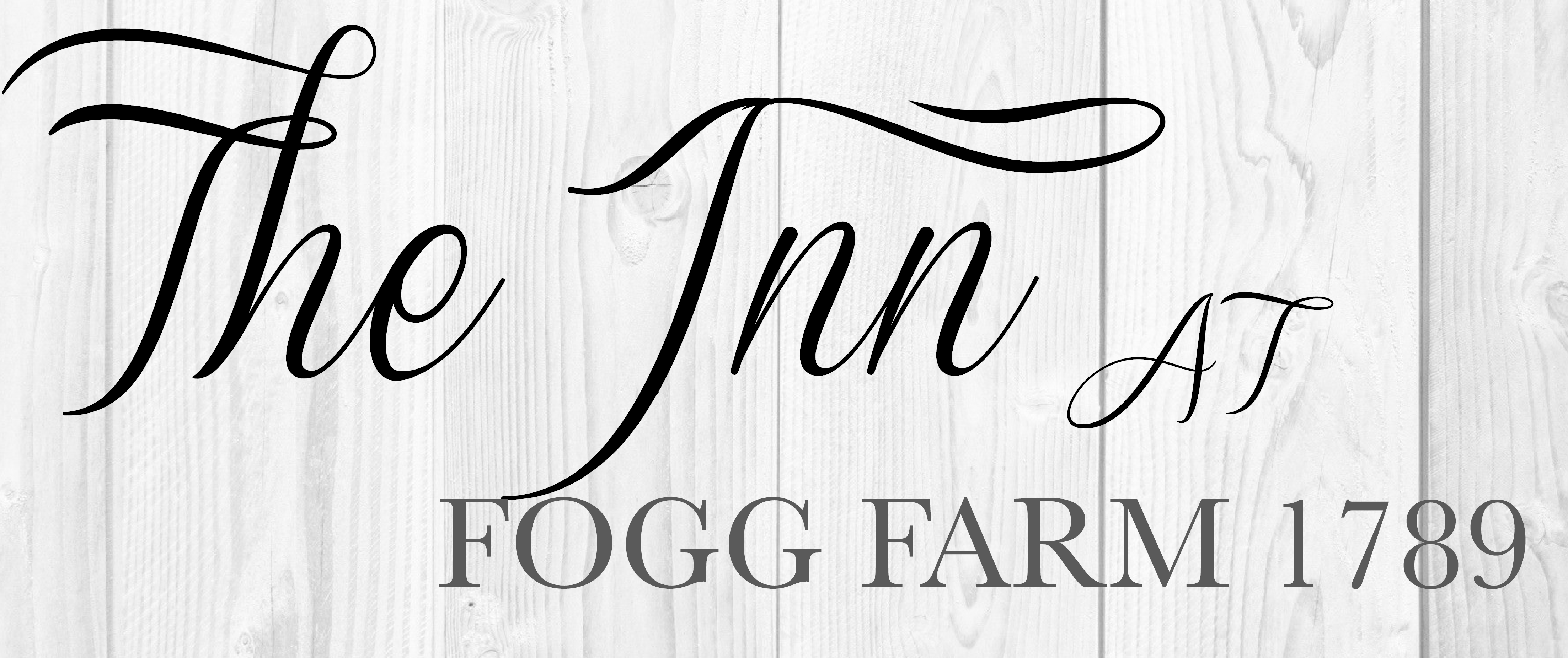 The Inn At Fogg Farm - Calligraphy (4410x4410), Png Download