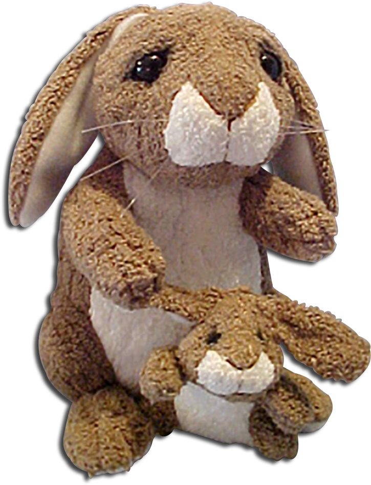 Lou Rankin Plush Teenie Weenies Beatrice Bunnies - Stuffed Toy (762x1000), Png Download