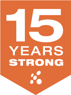 Fifteen Years Strong - Boost Creative (360x424), Png Download