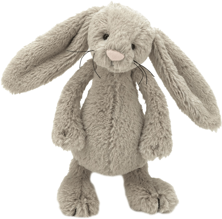 Jellycat Bashful Bunny Beige Small - Bashful Beige Bunny Small (800x800), Png Download