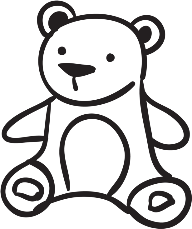 Soft Toys - Teddy Bear (1024x1024), Png Download