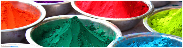 10 Tips To Be Safe From The Holi Color - Organic Colours For Holi (778x206), Png Download
