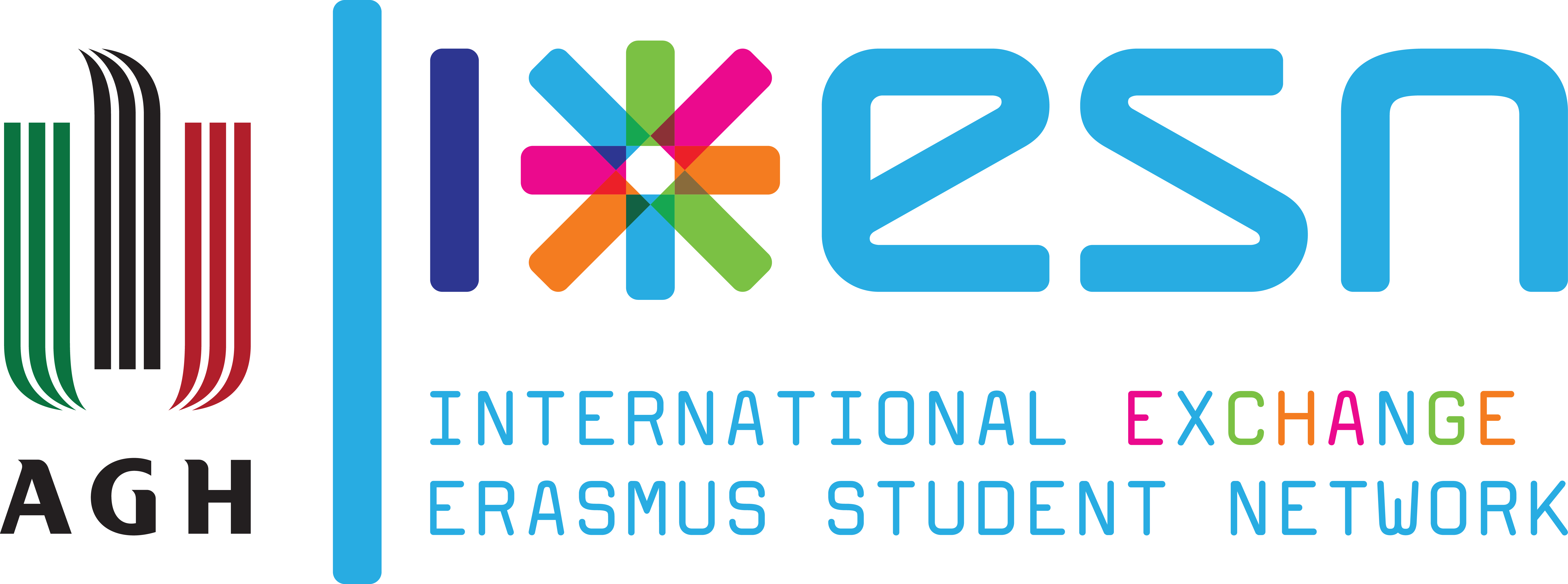 Esn Agh Cracow - Erasmus Student Network (6574x2448), Png Download