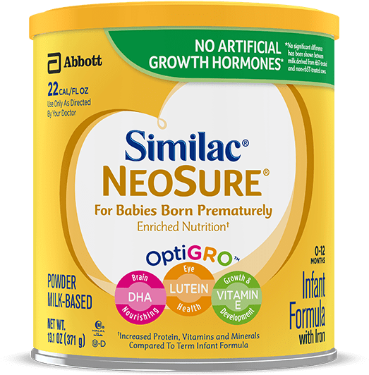 Similac Neosure - Similac Premature Baby Formula (600x600), Png Download