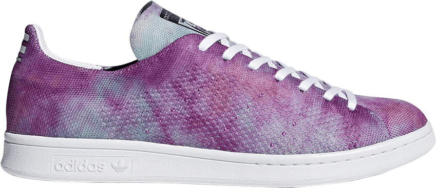 Pharrell X Stan Smith Hu Holi 'chalk Coral' - Pharrell Williams Holi Stan Smith (849x367), Png Download