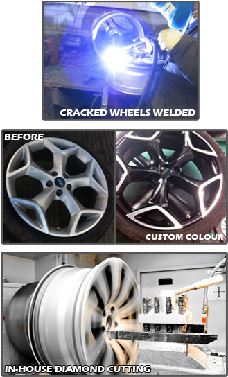 Alloys Wheels Welded, Repaired And Refurbished - Alloy Wheel (335x547), Png Download