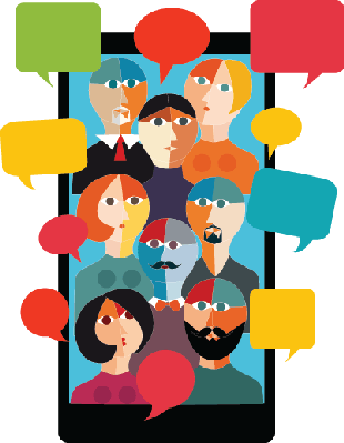 Global Communication - Communication Clipart Png (310x399), Png Download