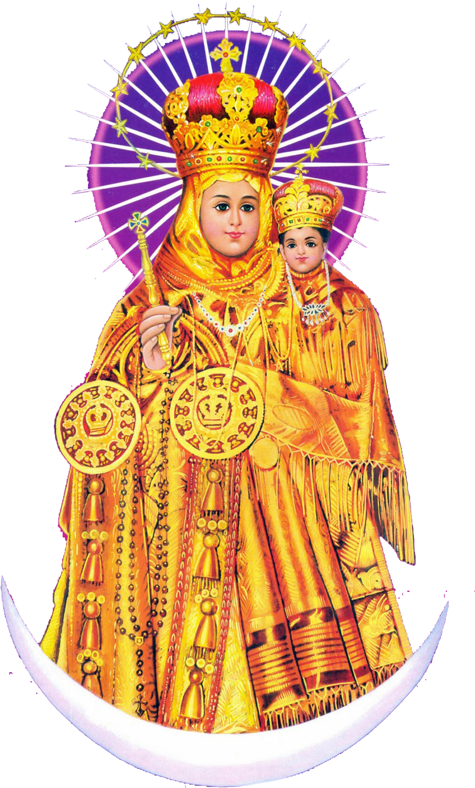Home - Our Lady Of Vailankanni (1217x1600), Png Download