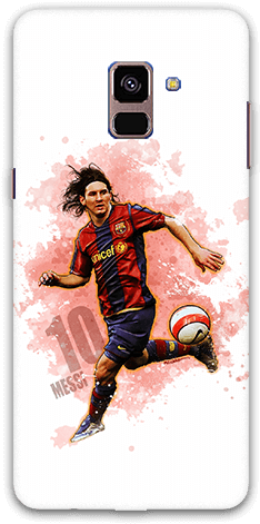 Messi Samsung A8 Plus 2018 Mobile Case - Mobile Phone (600x600), Png Download