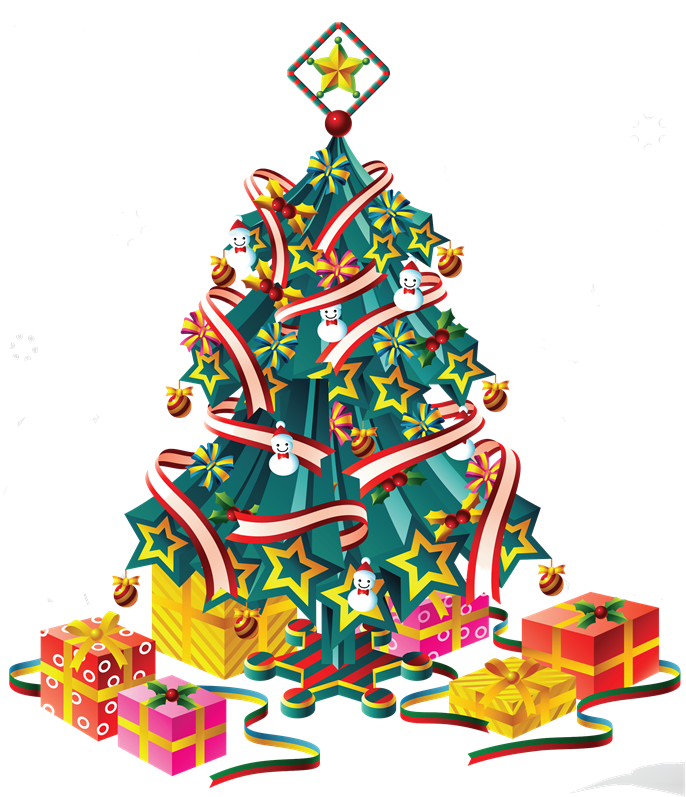 Rito De Bendición Del Árbol Navideño - Imagenes De Diapositivas Para Navidad (721x800), Png Download