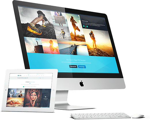 Websites Articles Wordpress Web Design Gold Coast - Mockups Web Design Png (521x420), Png Download