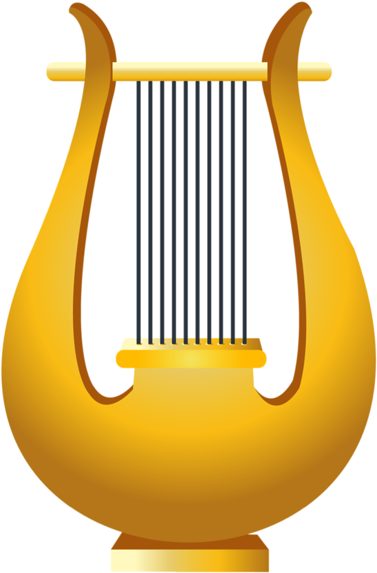 Explore Music Clipart, Music Music, And More - Clipart Lyre (777x1024), Png Download