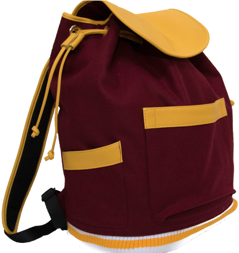 Burgundy & Gold - Shoulder Bag (500x500), Png Download