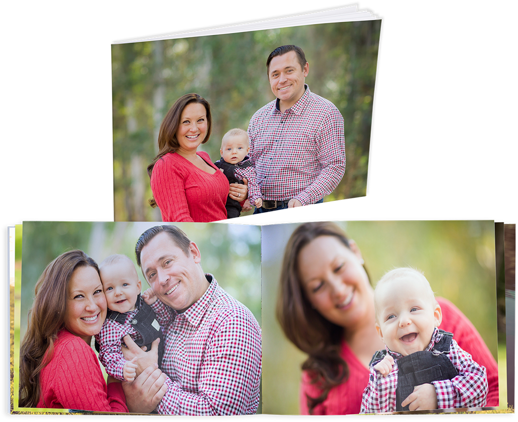 Foto-collagen-weihnachtskarte Mit Karte (1080x1080), Png Download