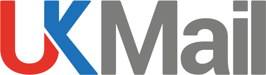 Uk Mail Logo-01 - Uk Mail (917x416), Png Download