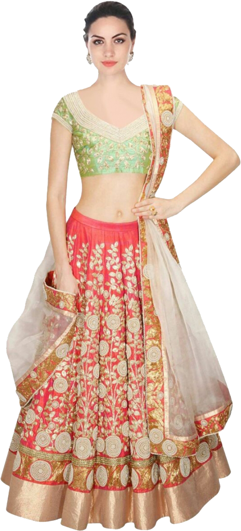 Lehenga (1080x1140), Png Download