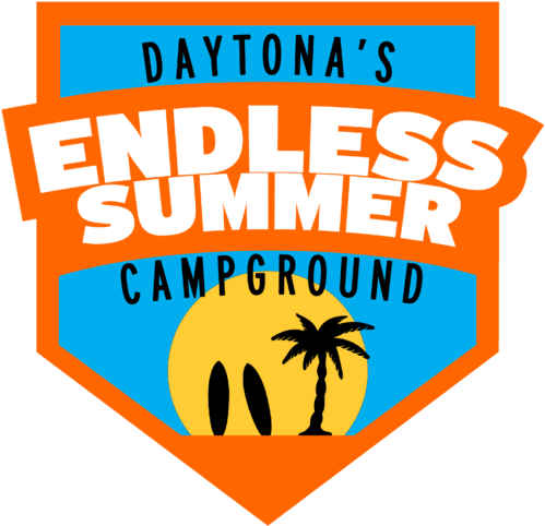 Daytona's Endless Summer Campground (500x489), Png Download