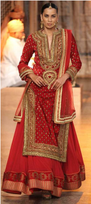 Dashing Bridal Wedding Wear Lehenga Kameez - Cute Punjabi Dresses For Weddings (420x420), Png Download