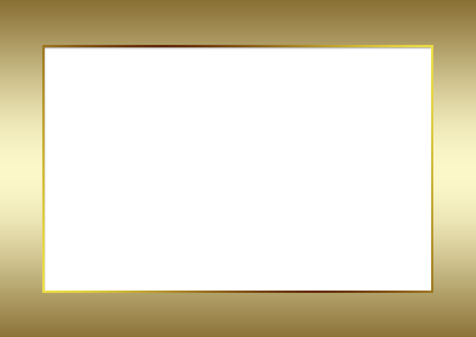 Frame Picture Frame Gold Golden Outline Ed - Ivory (480x340), Png Download