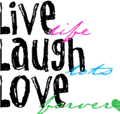 Kanak Bharti - Cafepress Live Laugh Love Pillow (400x400), Png Download